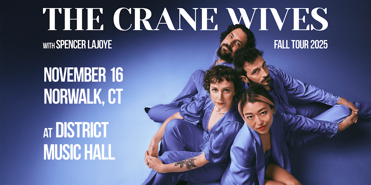 The Crane Wives - Fall Tour 2025, 16 November | Event in Norwalk | AllEvents