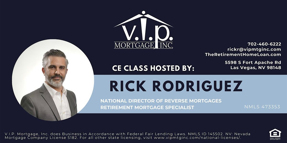 Unlock the Retirement Homebuying Market | CE Class, 23 October | Event in Pahrump | AllEvents