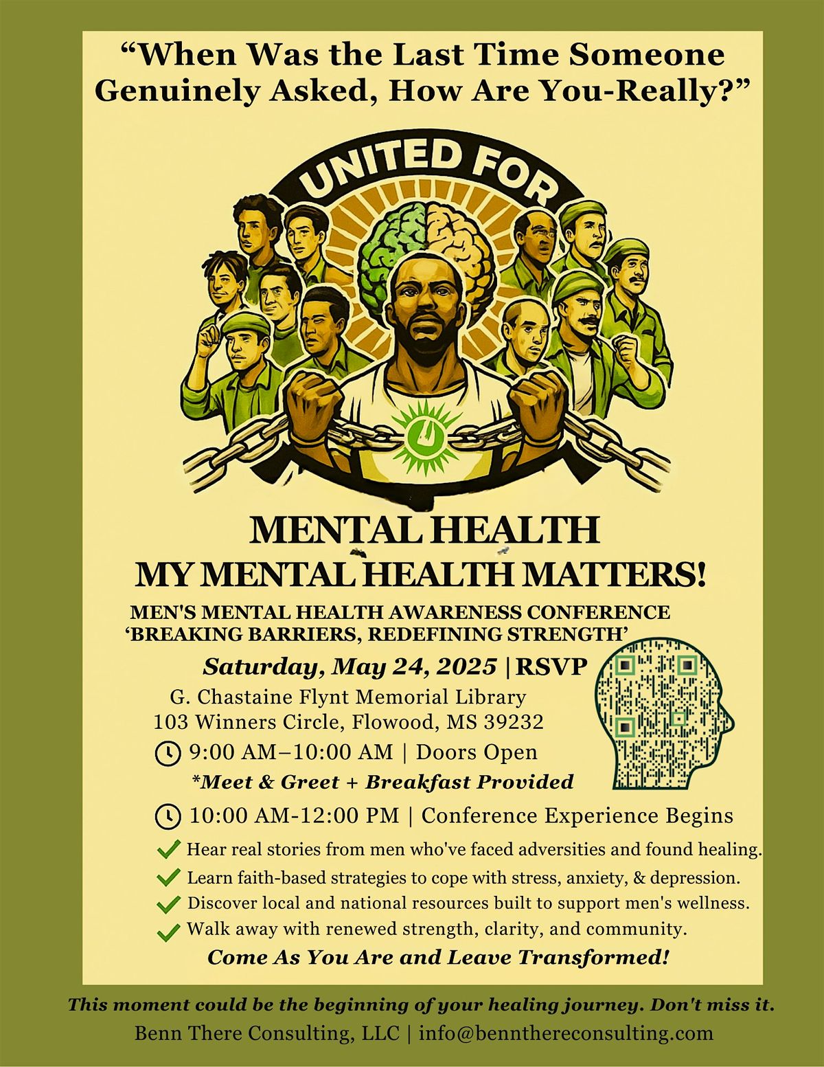 Men's Mental Health Awareness Conference, 24 May | Event in Flowood | AllEvents