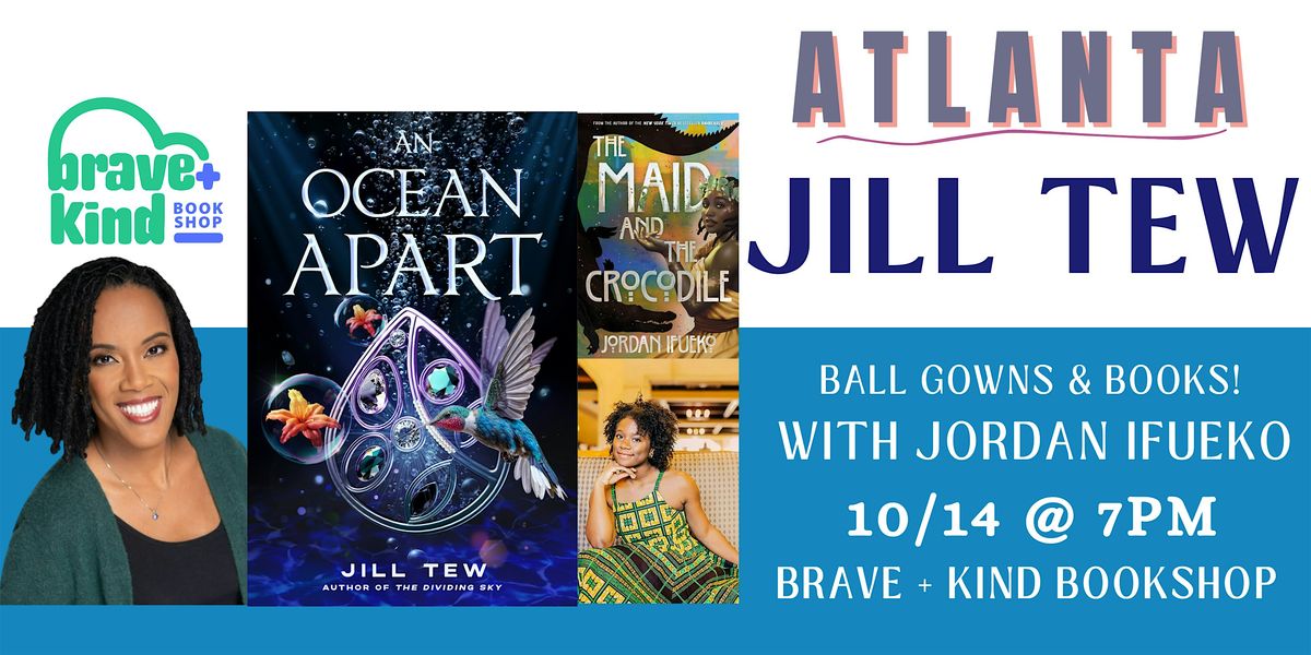 BOOK LAUNCH | An Ocean Apart by Jill Tew | Jordan Ifueko, 14 October | Event in Decatur | AllEvents