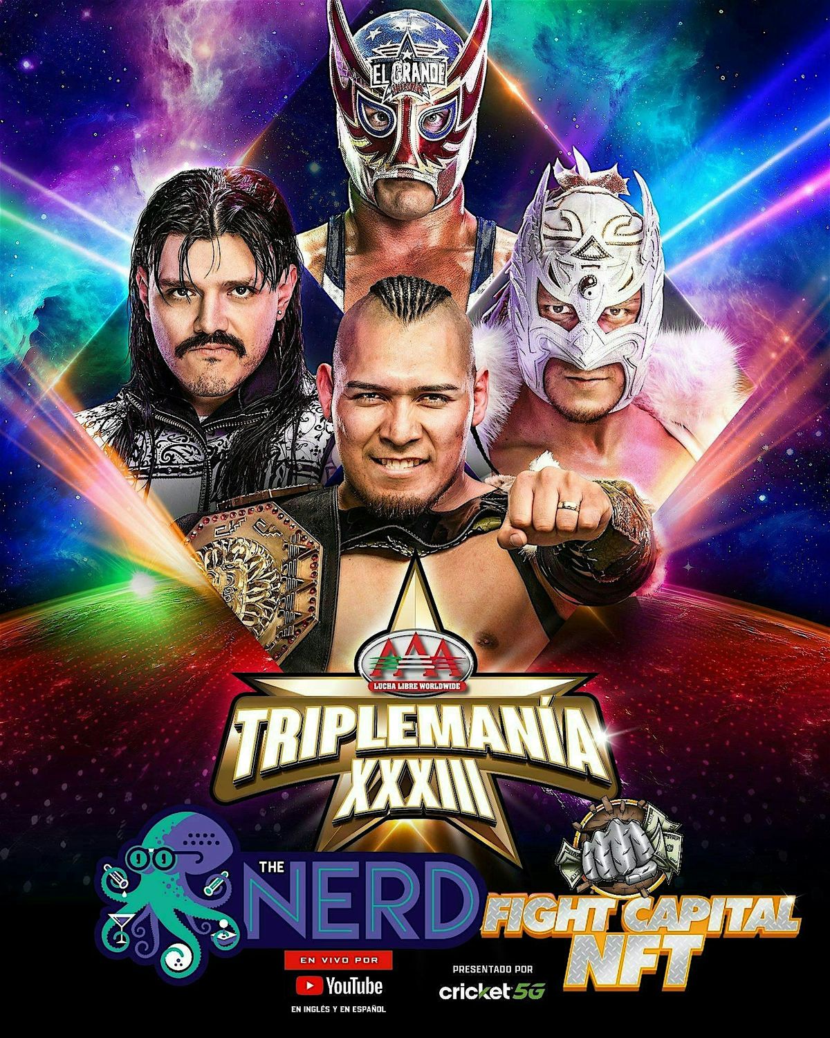 WWE Triplemania AAA Watch Party at The Nerd, 16 August | Event in Las Vegas | AllEvents