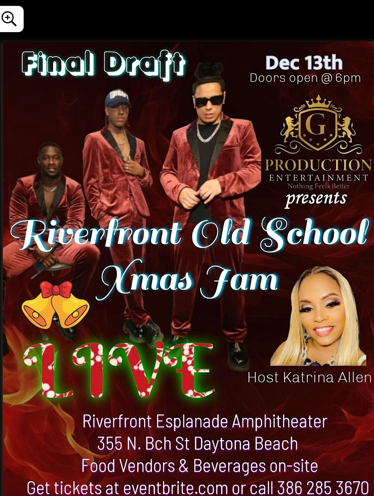 Riverfront Old School Xmas Jam, 13 December | Event in Daytona Beach | AllEvents