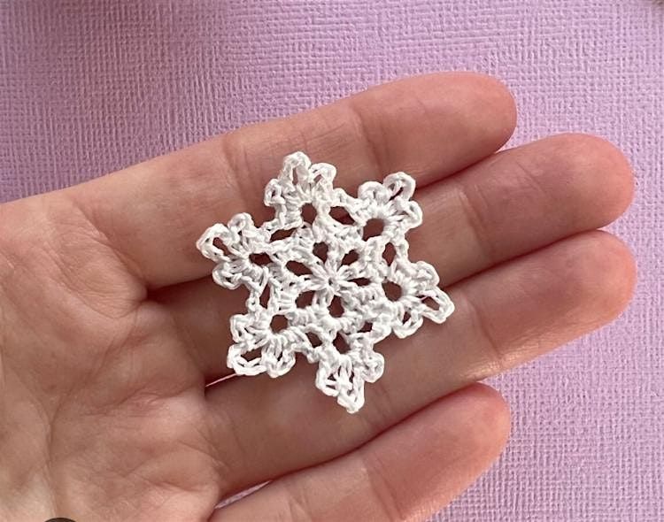 Learn to Crochet Snowflakes, 9 December | Event in Toronto | AllEvents