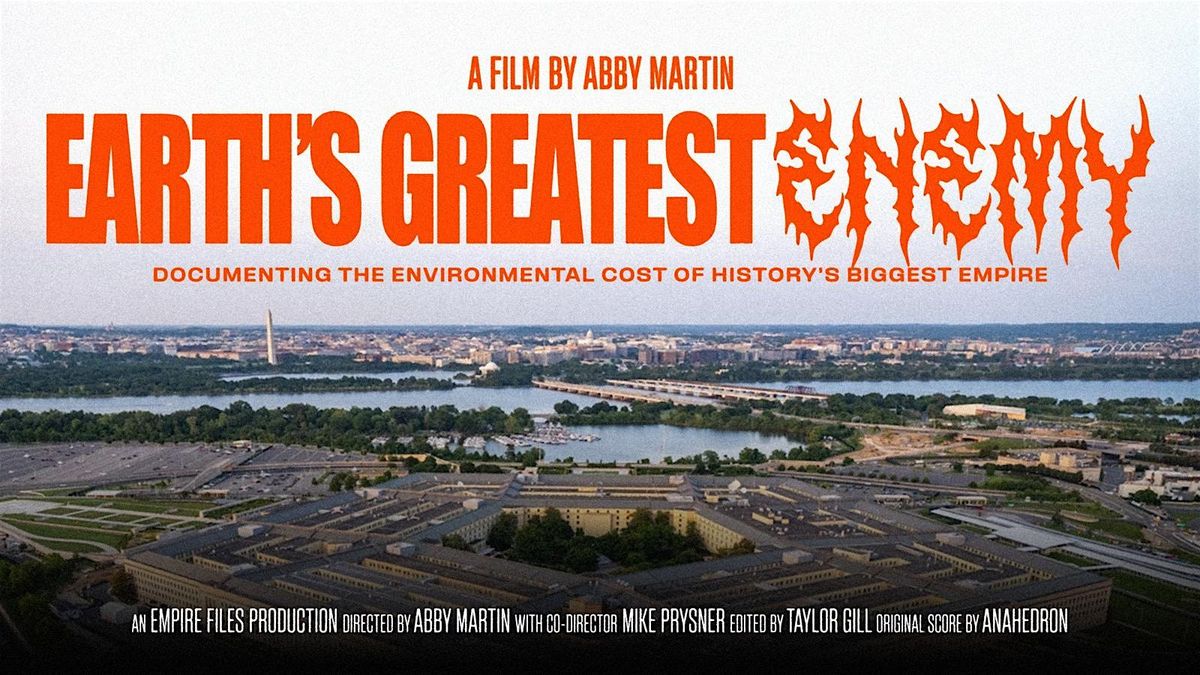 EARTH'S GREATEST ENEMY - Orlando Premiere with Mike Prysner Q&A | Event in Winter Park | AllEvents