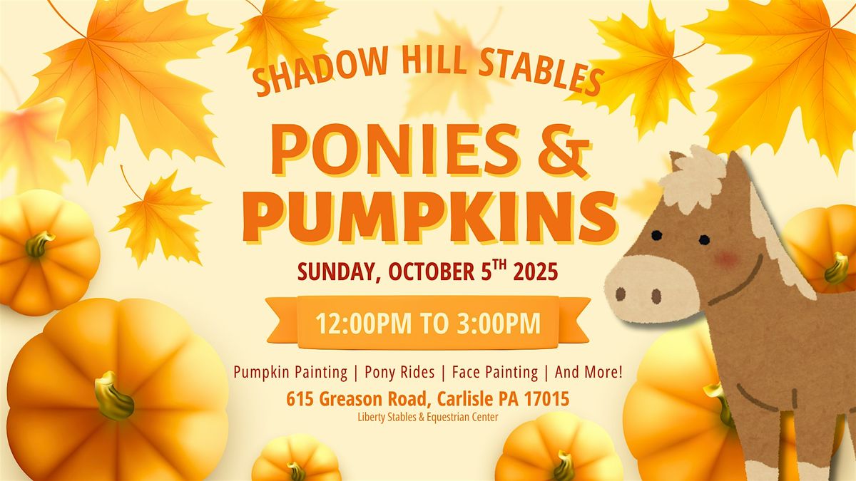 Ponies & Pumpkins, 5 October | Event in Carlisle | AllEvents