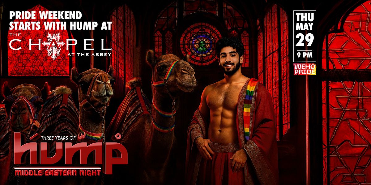 HUMP: Middle Eastern Night – Weho Pride Weekend Kickoff, 29 May | Event in West Hollywood | AllEvents
