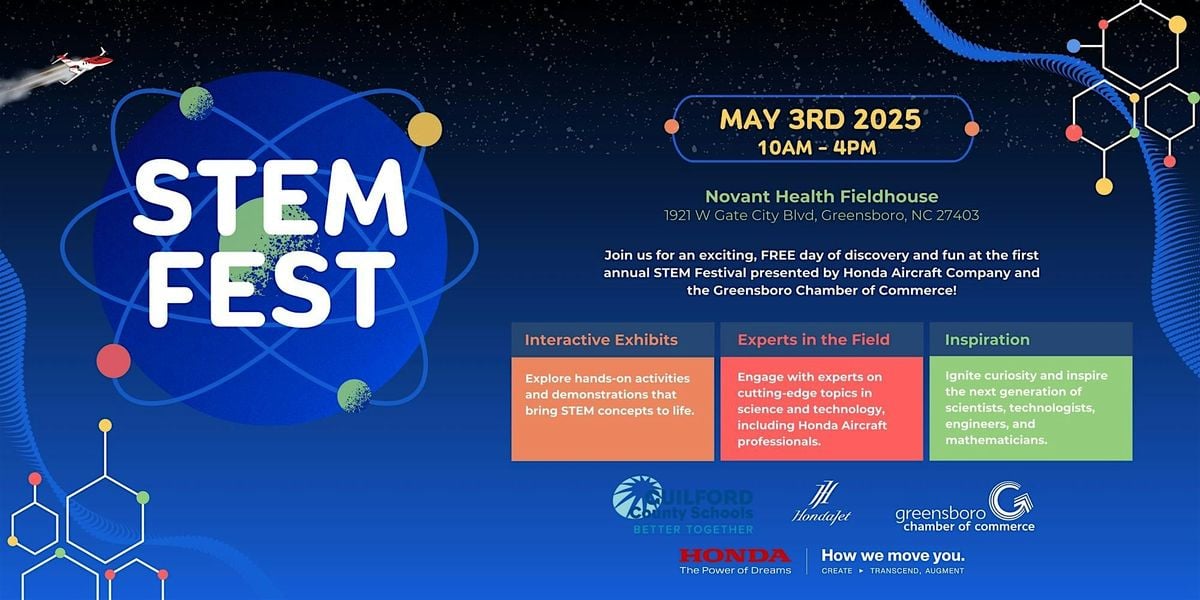 Honda Aircraft Company Stem Festival | Event in Greensboro | AllEvents