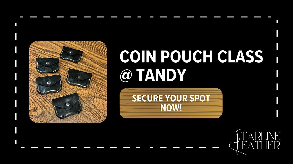 Coin Pouch: Snap Setting & Stitching  @ Tandy, 29 June | Event in Casselberry | AllEvents