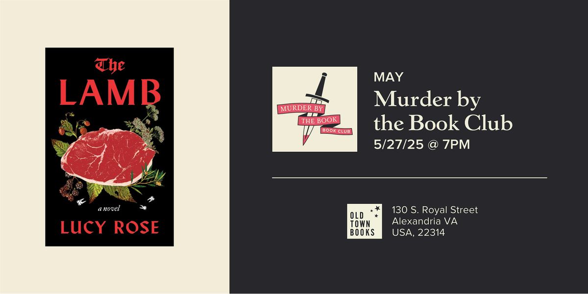 May M**der by the Book Club: The Lamb | Event in Alexandria | AllEvents