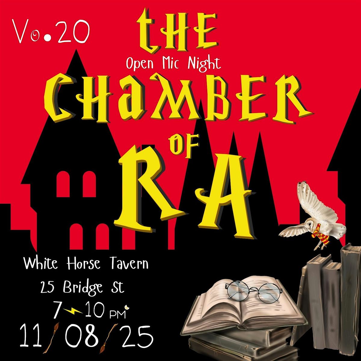 RA OPEN MIC's Vo. 20 "The Chamber of RA"  Cosplay Open Mic, 8 November | Event in New York | AllEvents