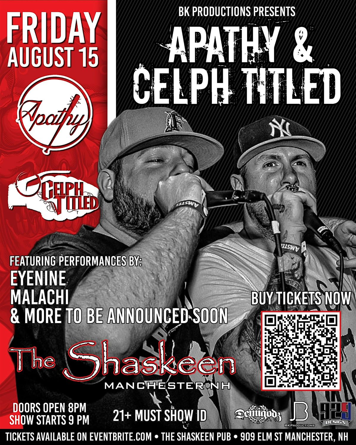Apathy And Celph Titled Live!, 15 August | Event in Manchester | AllEvents