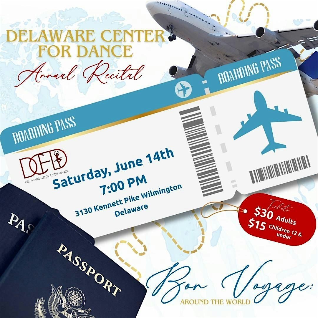 Delaware Center for Dance presents: Bon Voyage: Around the World Recital, 14 June | Event in Wilmington | AllEvents