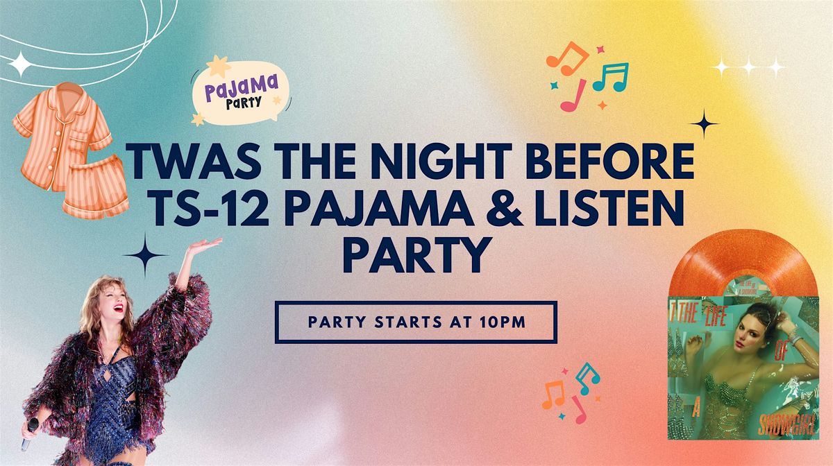 Twas the Night Before TS-12: Pajama & Listen Party (Wine Tasting Per Track), 2 October | Event in Huntsville