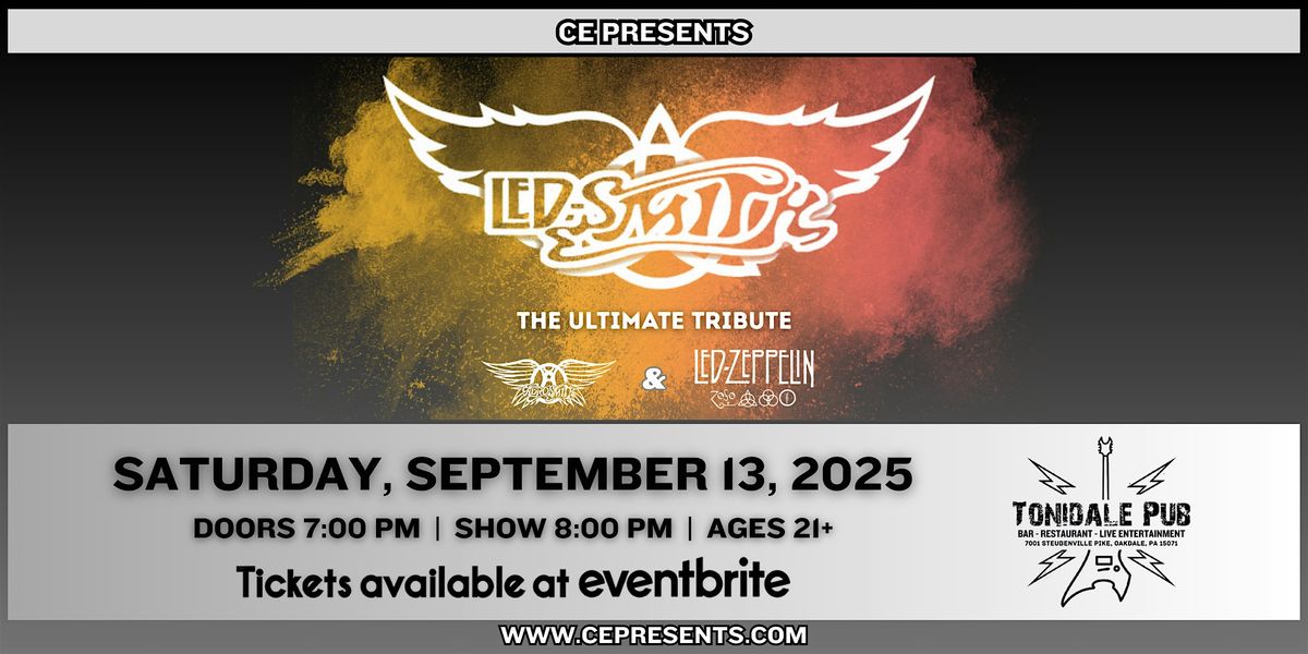 Ledsmith - A Tribute to Aerosmith & Led Zeppelin, 13 September | Event in Oakdale | AllEvents