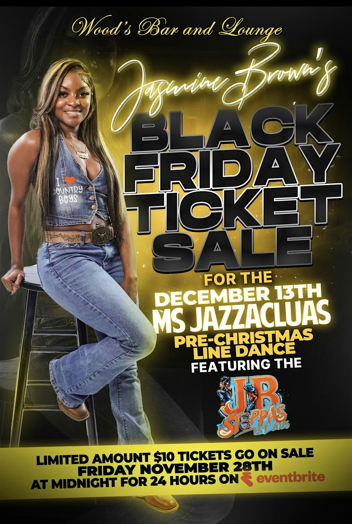 Ms Jazzaclaus with the JB Steppers, 13 December | Event in Raleigh | AllEvents