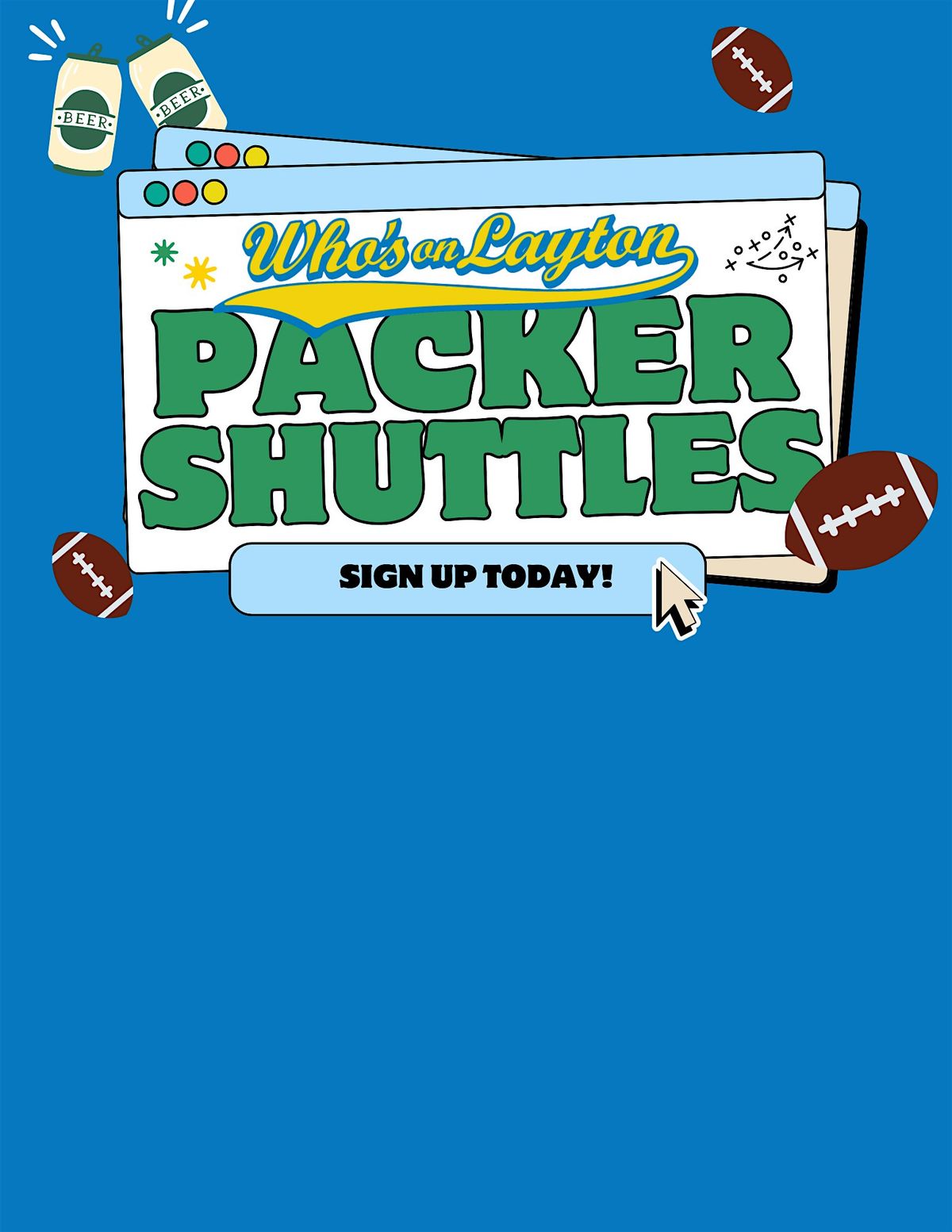 Packers Vs Jet's VIP Tailgate Bus Who's on Layton, 9 August | Event in Milwaukee | AllEvents