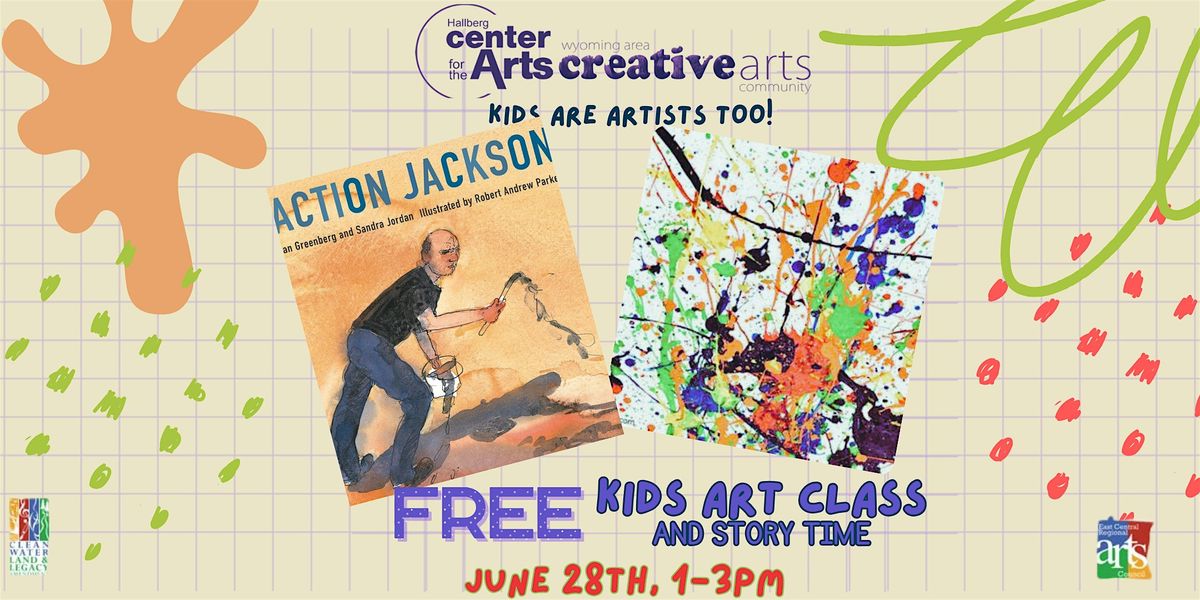Copy of Kids Are Artists Too - FREE Art Class and Story Time, 28 June | Event in Wyoming | AllEvents