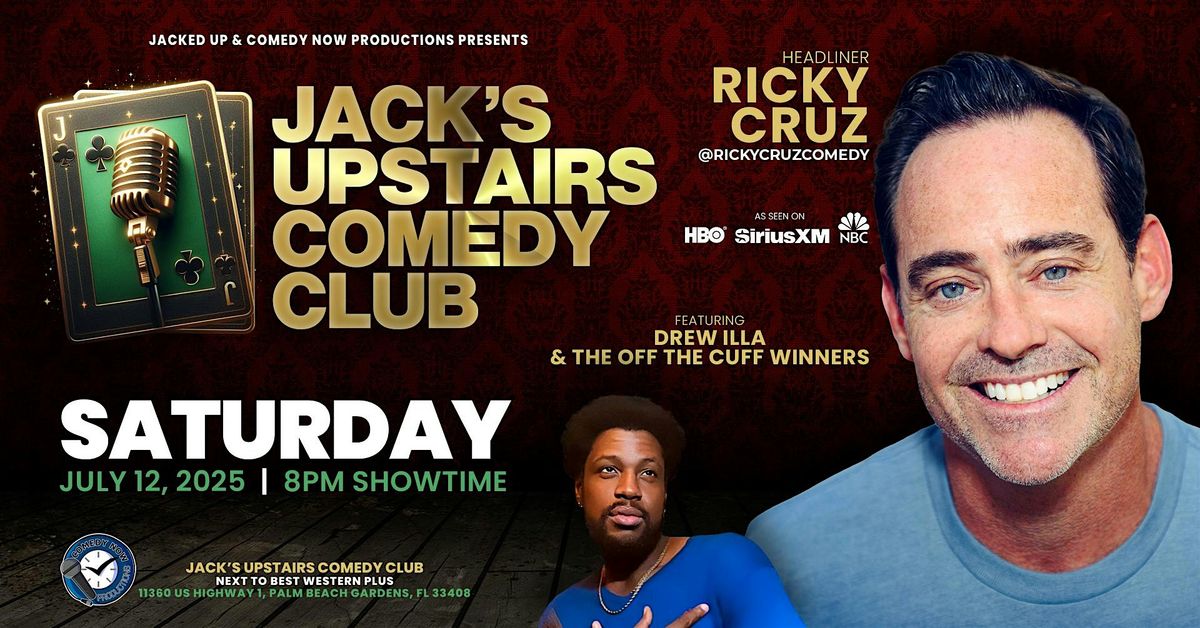 Comedian Ricky Cruz - One Night Only | Event in Palm Beach Gardens | AllEvents