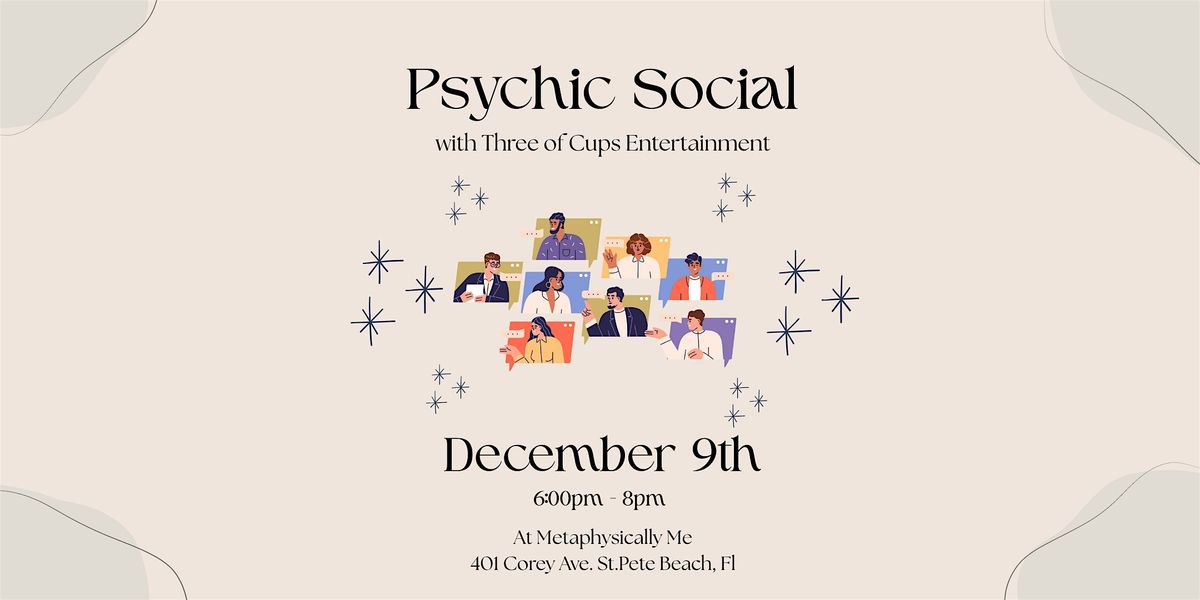 Psychic Social: Gifts of Winter - Natural Elements & Winter Symbolism, 9 December | Event in St. Pete Beach