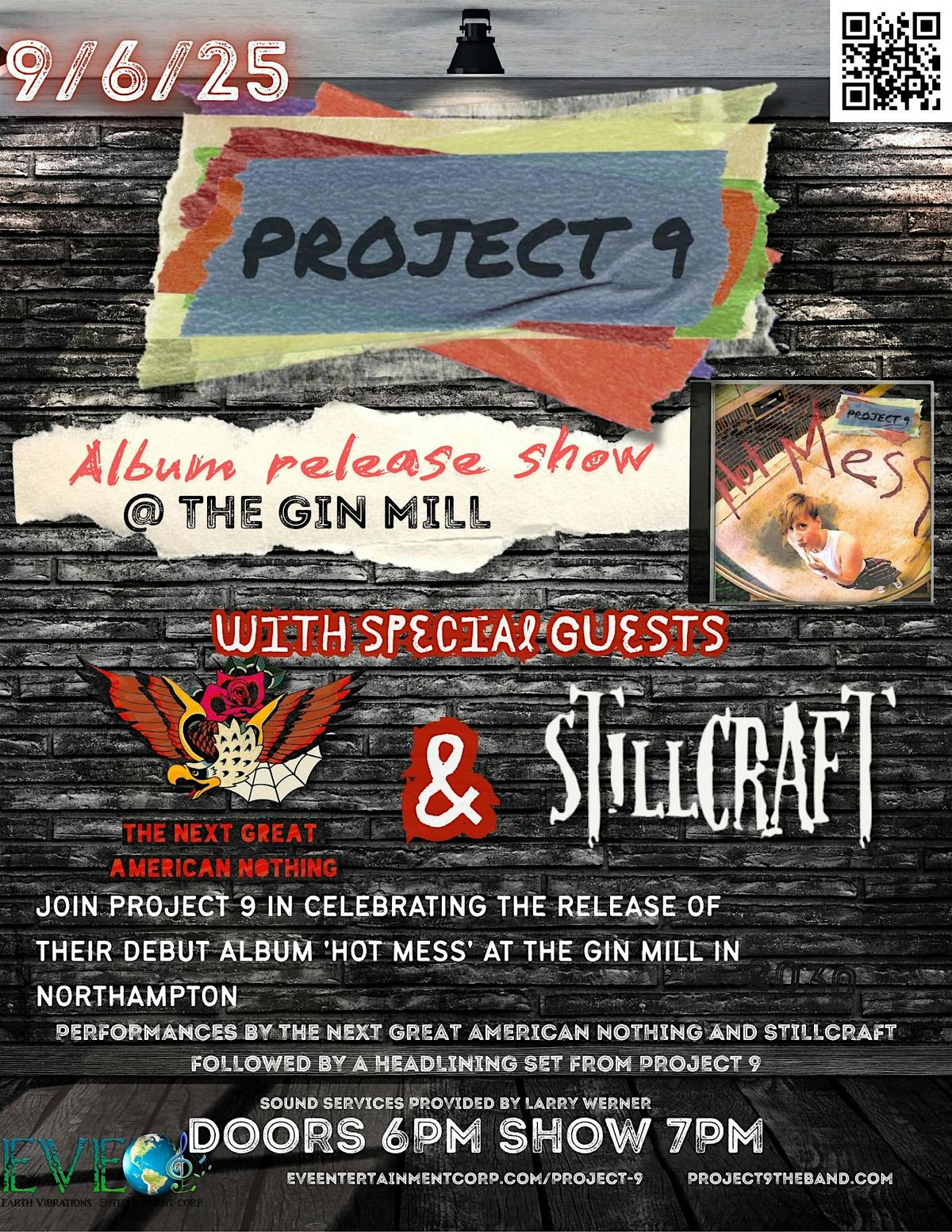 Project 9- Album Release Show at The Gin MIll, 6 September | Event in Northampton | AllEvents
