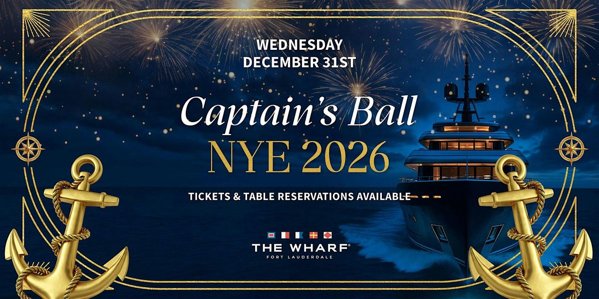 Captain's Ball - New Year's Eve 2026, 31 December | Event in Fort Lauderdale | AllEvents