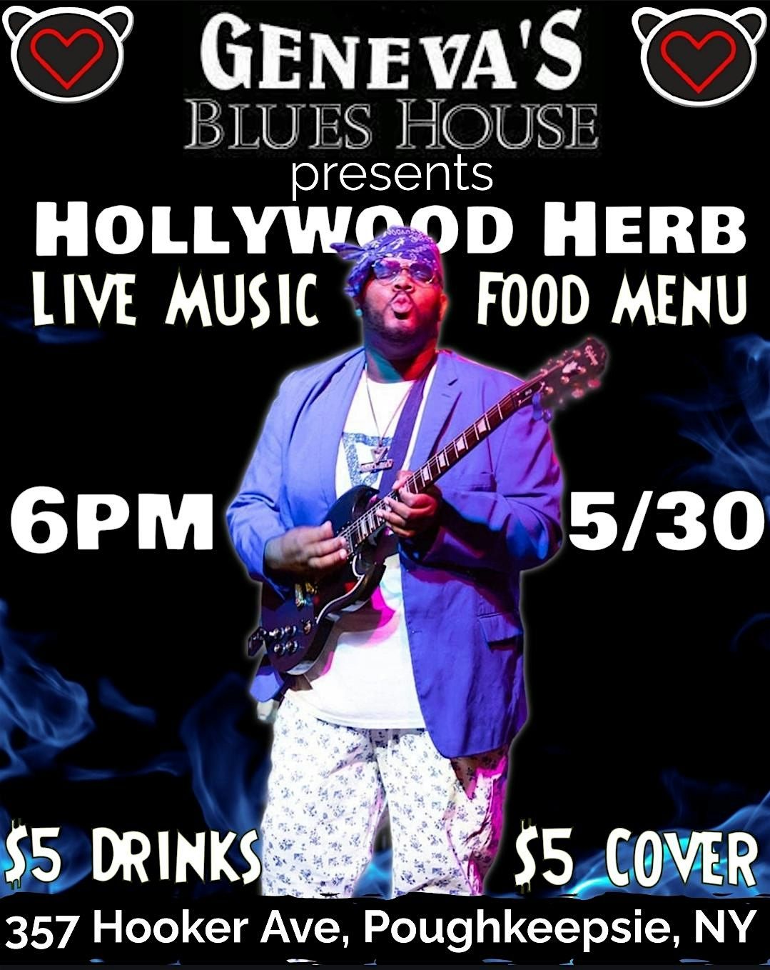 LIVE @ GENEVA'S BLUES HOUSE, 30 May | Event in Poughkeepsie | AllEvents