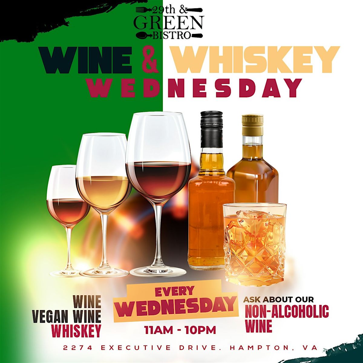 Wine & Whiskey Wednesday | Event in Hampton | AllEvents