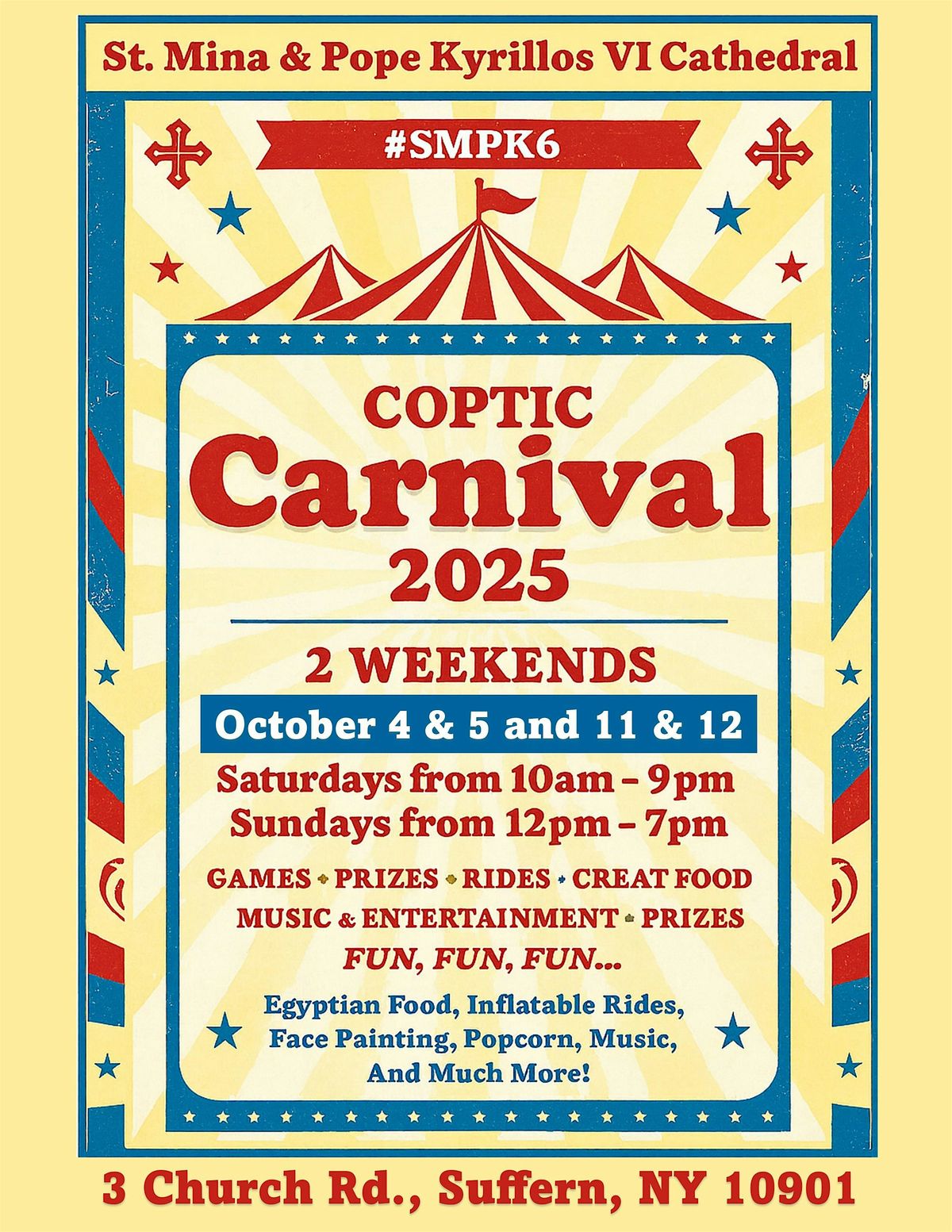 COPTIC CARNIVAL 2025 | Event in Suffern | AllEvents