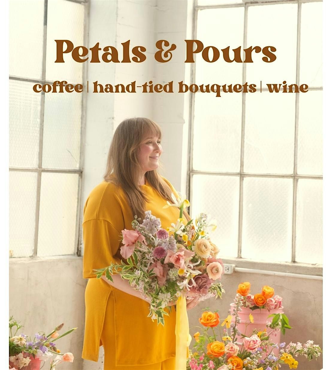 Petals & Pours - Hand Tied Bouquet Design Workshop, 17 November | Event in Kirkland | AllEvents