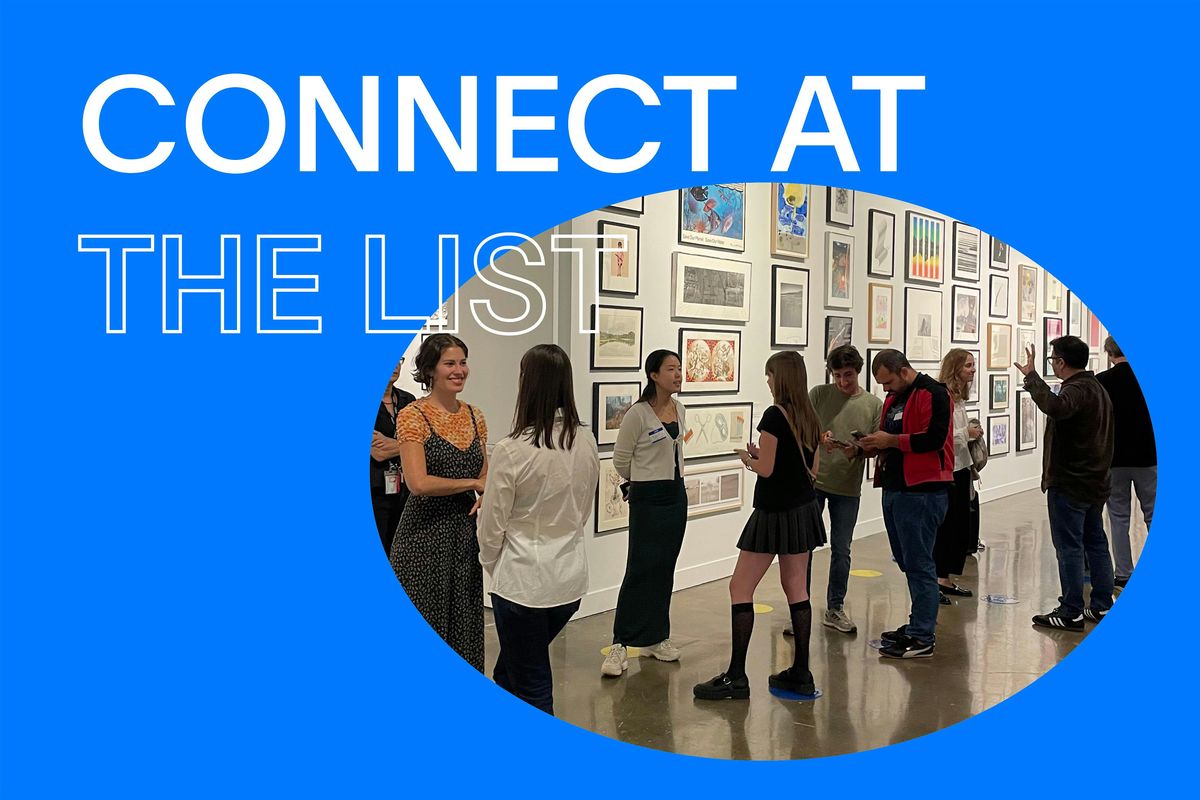 Connect at the List: Graduate Art Students, 10 September | Event in Cambridge | AllEvents