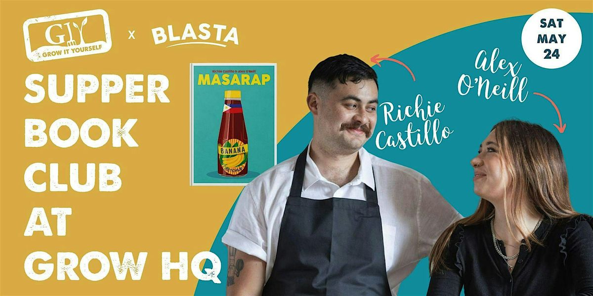 GIY x Blasta Supper Book Club Series: Masarap, 24 May | Event in Waterford | AllEvents