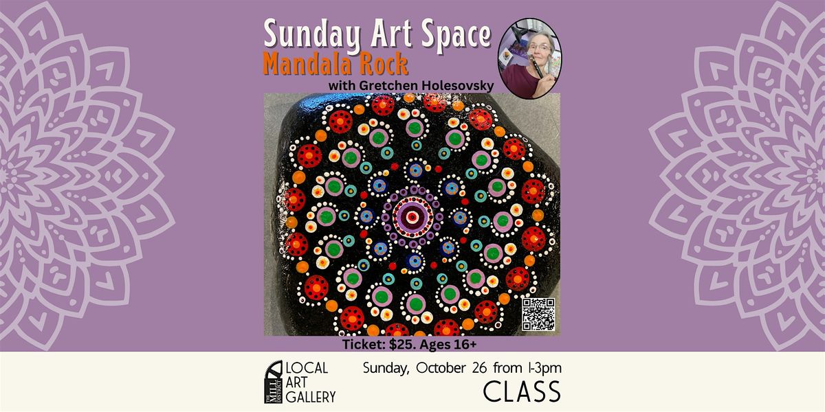 Mandala Rock Painting with Gretchen Holesovsky, 26 October | Event in Amherst | AllEvents