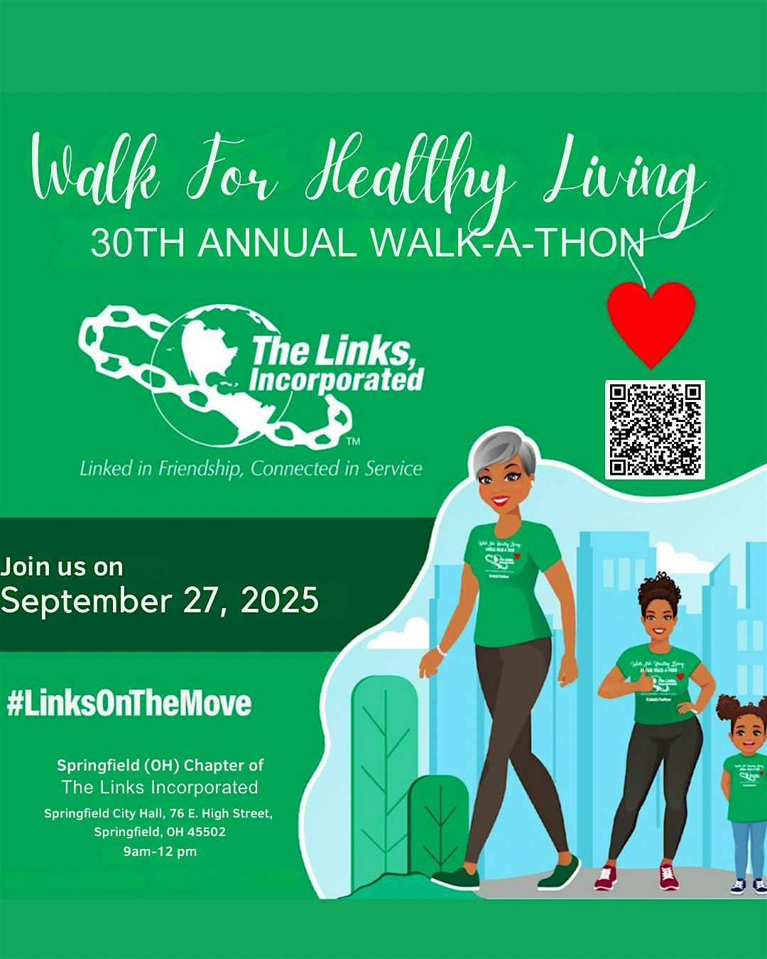 Walk For Healthy Living, 27 September | Event in Springfield | AllEvents