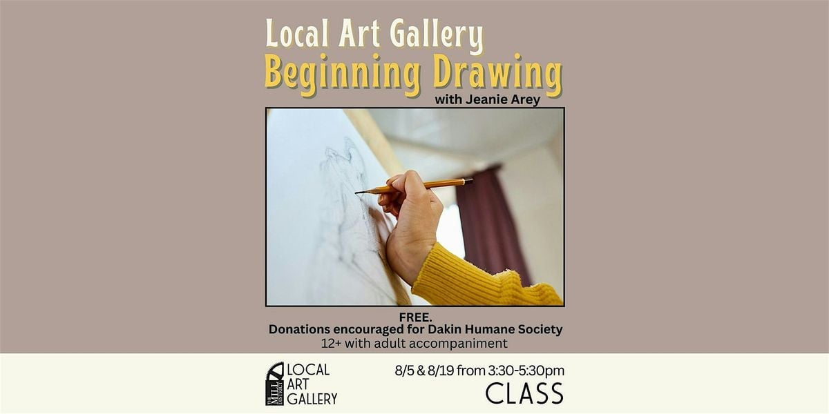 Beginning Drawing with Jeanie Arey, 5 August | Event in Amherst | AllEvents