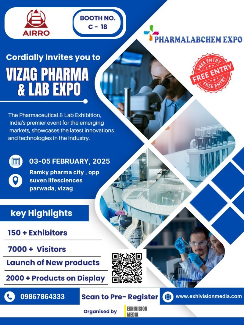 INDIA LAB EXPO 2025, Hyderabad International Trade Exposition Centre ...