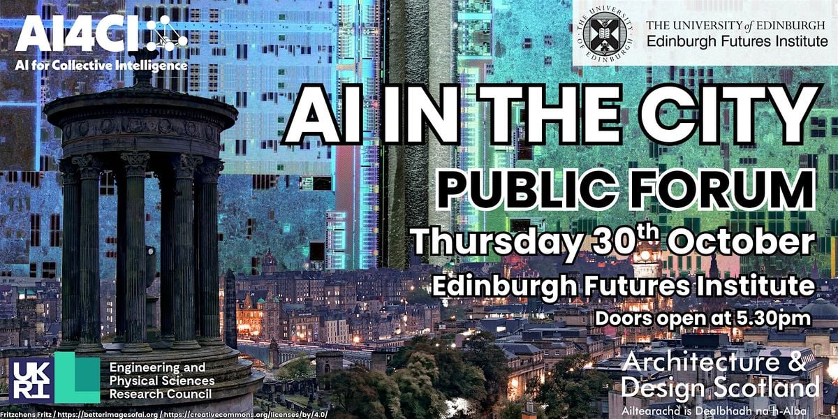 AI in the City, 30 October | Event in Edinburgh | AllEvents
