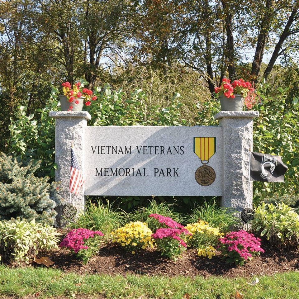 Planting Ceremony at Vietnam Veterans Memorial Park, Vietnam Veterans Memorial Park Trumbull, CT