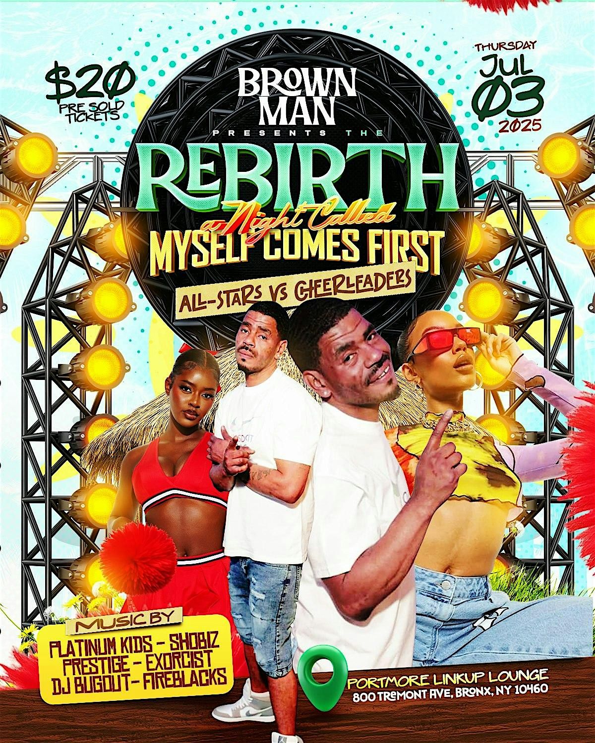 BROWNMANN’S 40th THE REBIRTH, 3 July | Event in The Bronx | AllEvents