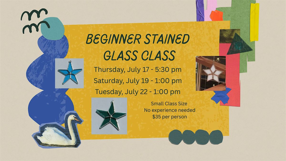 Introduction to Stained Glass, 17 July | Event in Pocomoke City | AllEvents