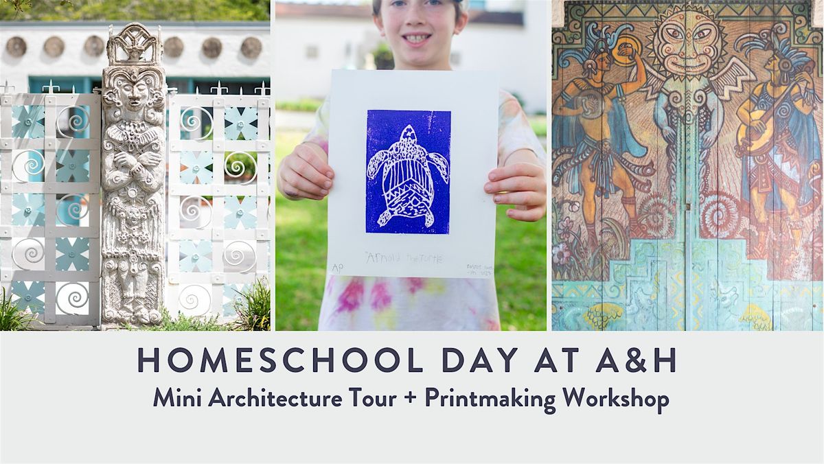 Homeschool  Day  at A&H: Architecture Tour & Printmaking Workshop, 14 November | Event in Maitland