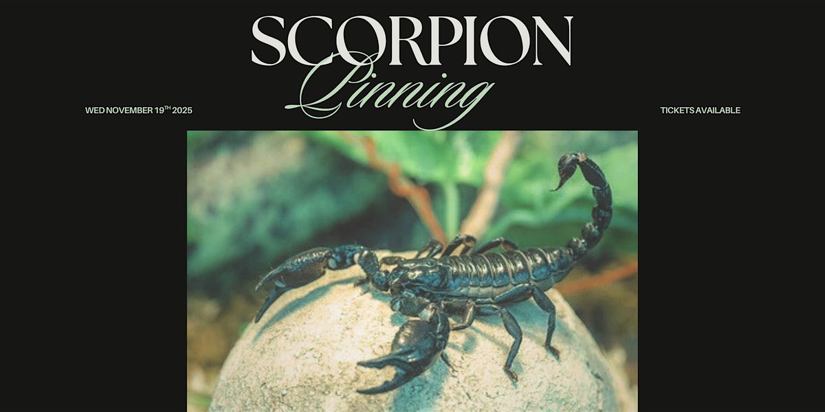 Scorpion Pinning Workshop, 19 November | Event in Vancouver | AllEvents