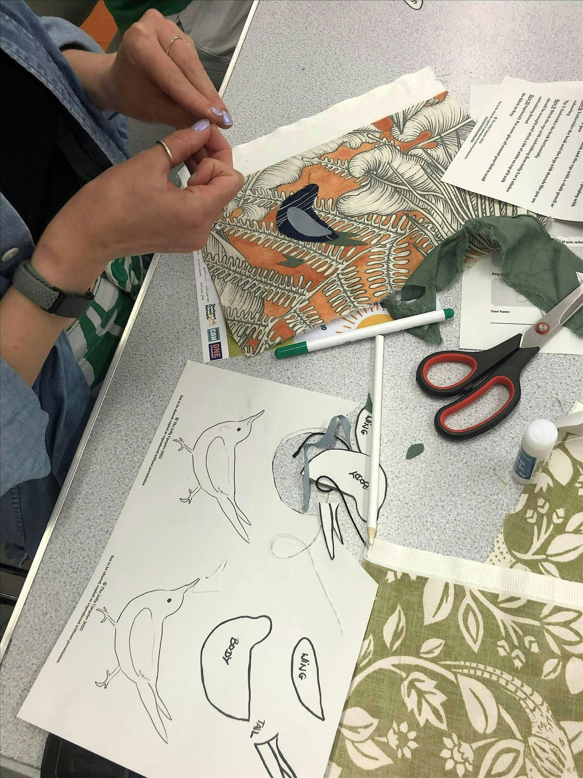 Intro to Upcycling: Turn Fabric Scraps Into A Beautiful Bird, 23 October | Event in Stockport | AllEvents