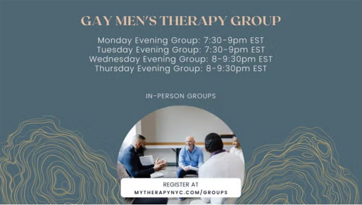 Gay Men's Therapy Groups in NYC | Event in New York | AllEvents