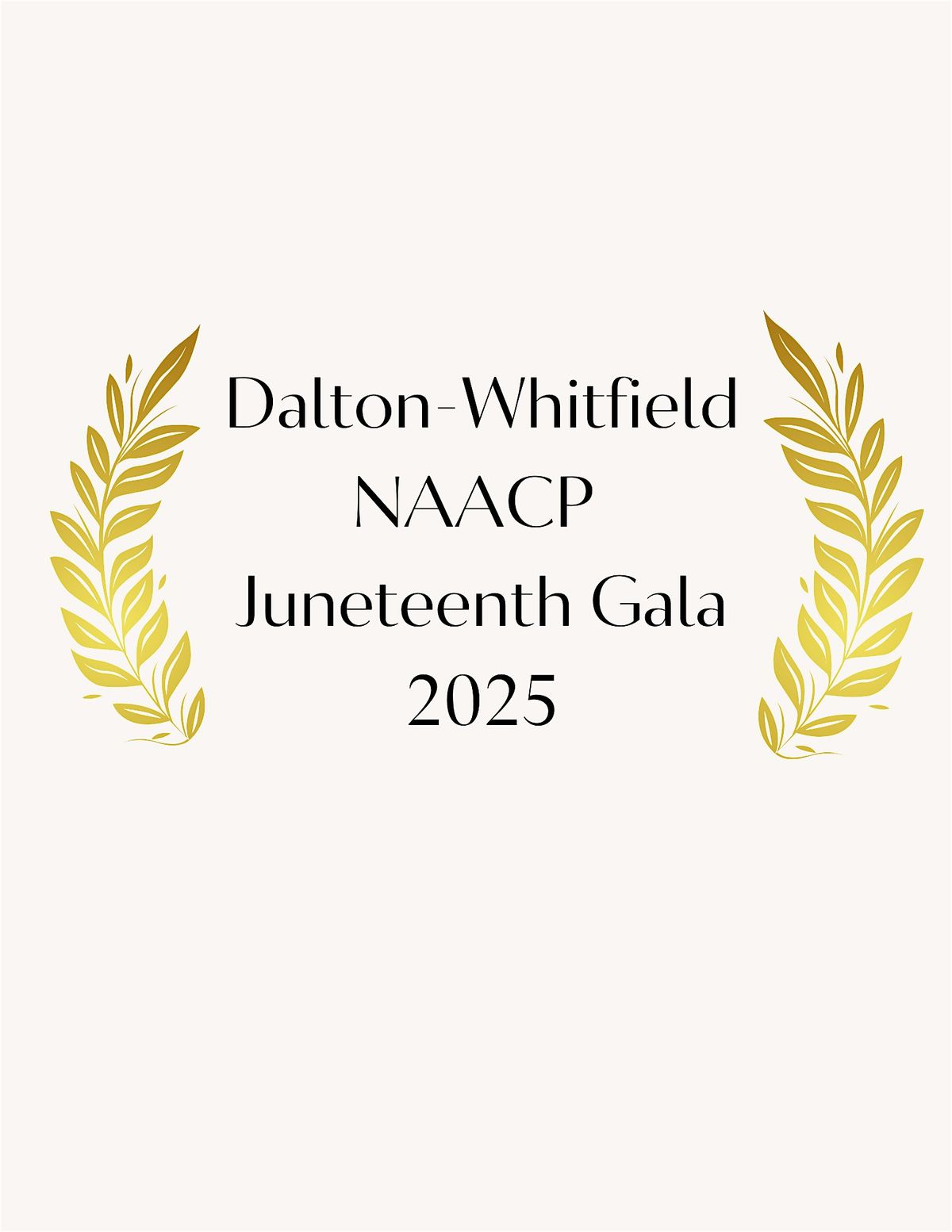Dalton Whitfield NAACP 2025 Juneteenth Gala, 14 June | Event in Dalton | AllEvents