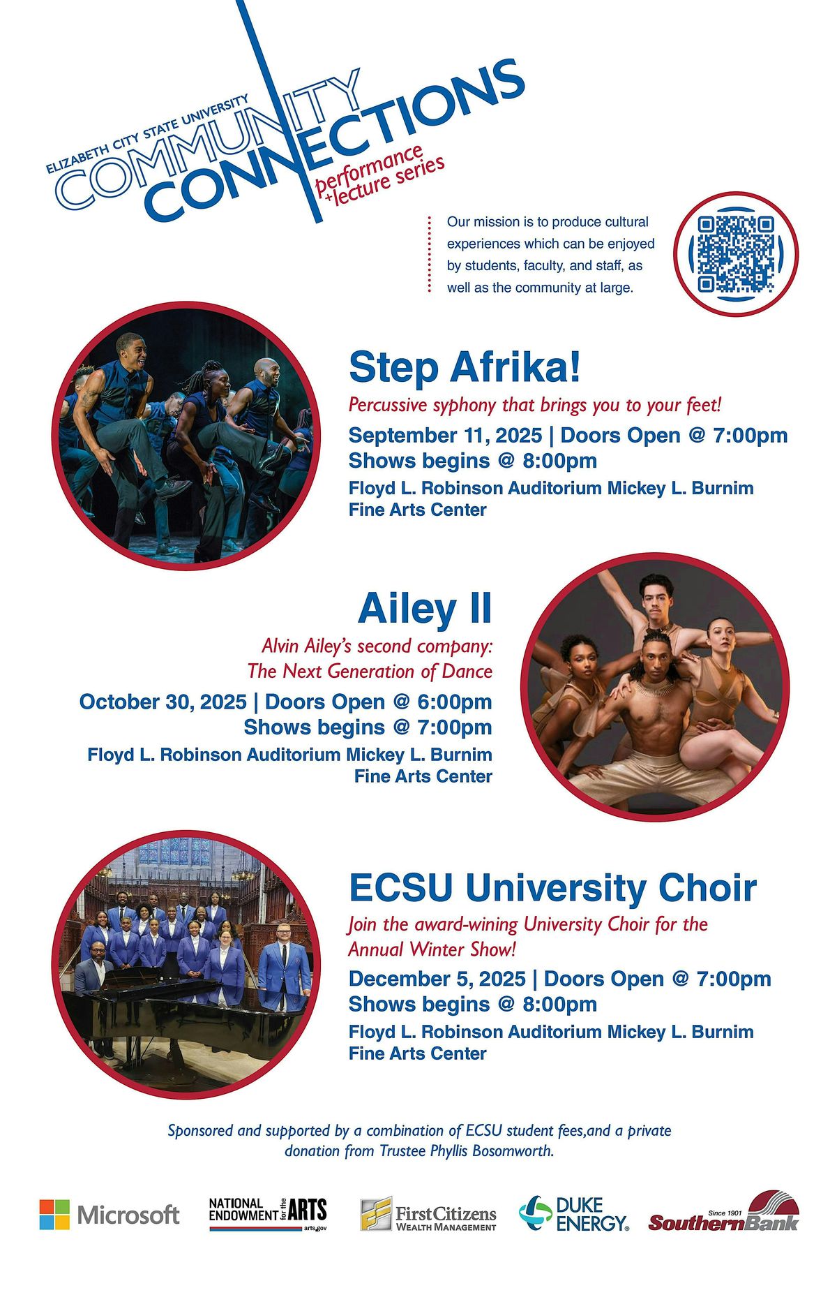 Community Connections featuring Step Afrika!, 11 September | Event in Elizabeth City | AllEvents