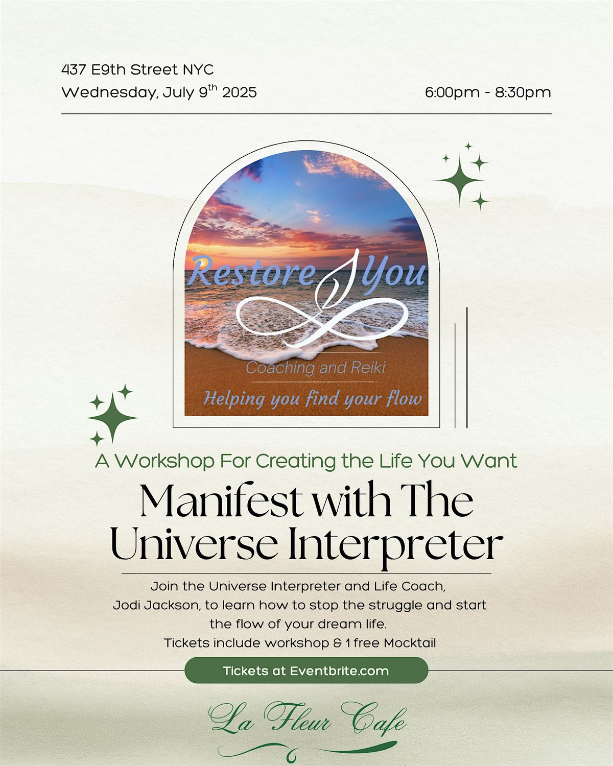Manifestation 101 - Learn How to Create Your Dream Life, 9 July | Event in New York | AllEvents