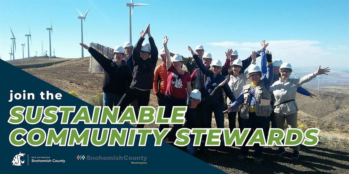 Sustainable Community Stewards Volunteer Training Series, 10 September | Event in Snohomish | AllEvents