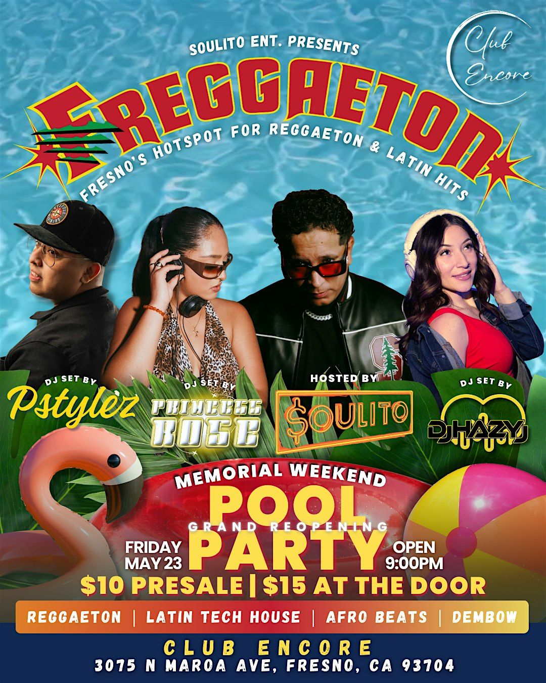FREGGAETON MEMORIAL DAY WEEKEND POOL PARTY, 23 May | Event in Fresno | AllEvents
