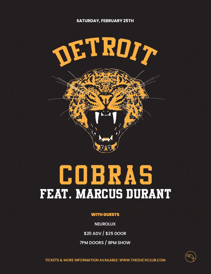 The Detroit Cobras at Mesa Theater and Club, 12 June | Event in Grand Junction | AllEvents