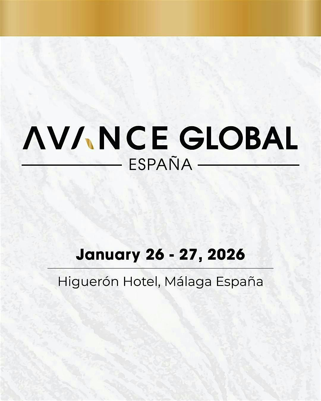 AVANCE Global España, 27 January | Event in Fuengirola | AllEvents